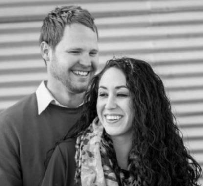 Samantha Taffer with her husband Cody.